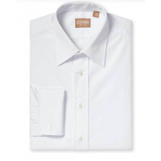 Gitman Medium Spread All Cotton Broadcloth French Cuff Tuxedo Shirt Gitman Medium Spread All Cotton Broadcloth French Cuff Tuxedo Shirt